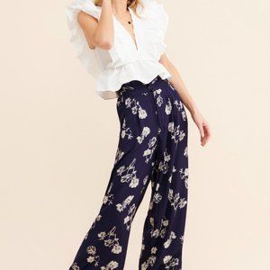 Diane Paperbag Wide Leg Pant Urban Outfitters